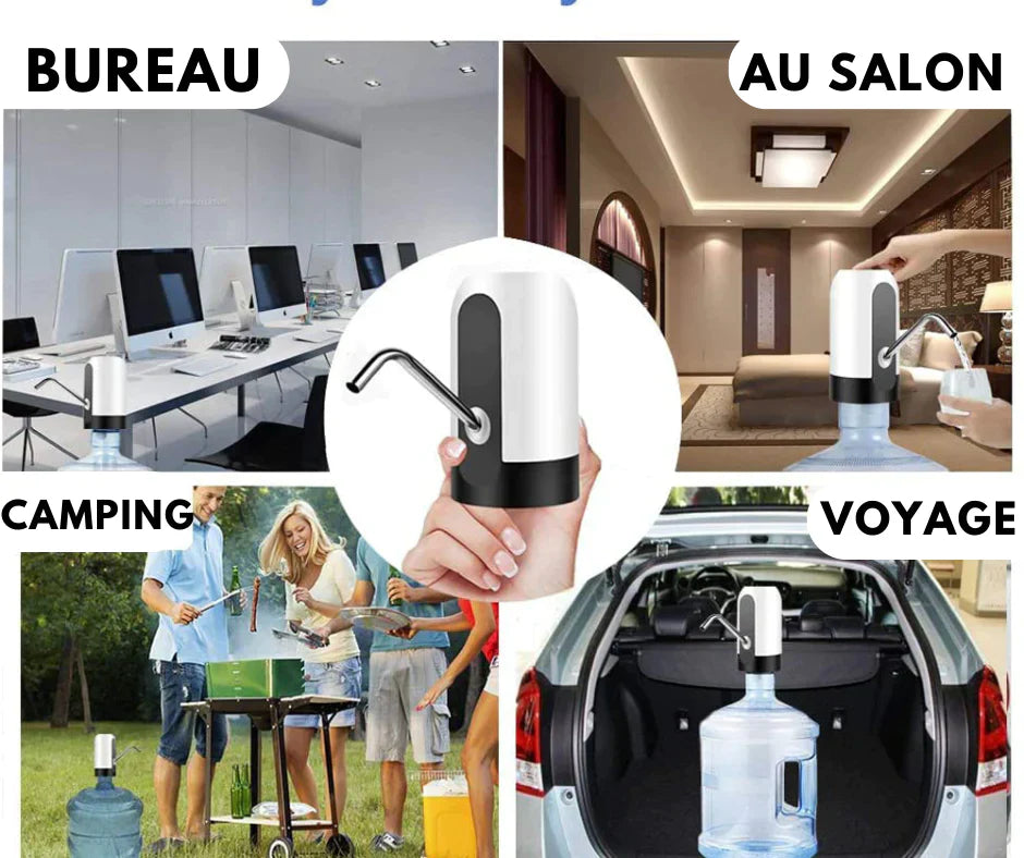 POMPE À EAU ÉLECTRIQUE RECHARGEABLE-AQUACHARGE™