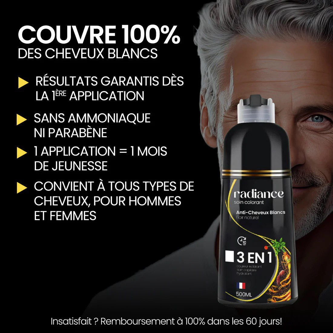 Soin Colorant Anti-Cheveux Blancs